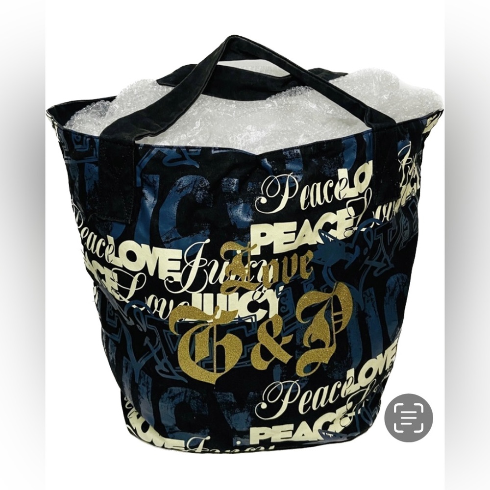 JUICY COUTURE ❤️❤️ Y2K VINTAGE TOTE bag  💼 - Picture 2 of 6